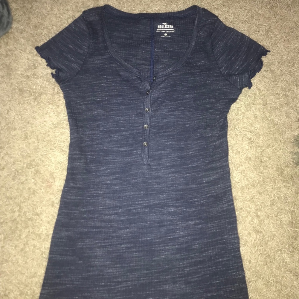 hollister lettuce edge top